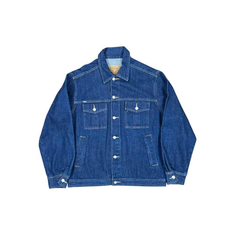 Stussy Denim Jacket Mens Large Blue Good 90s Selvedge Deadstock Vintage